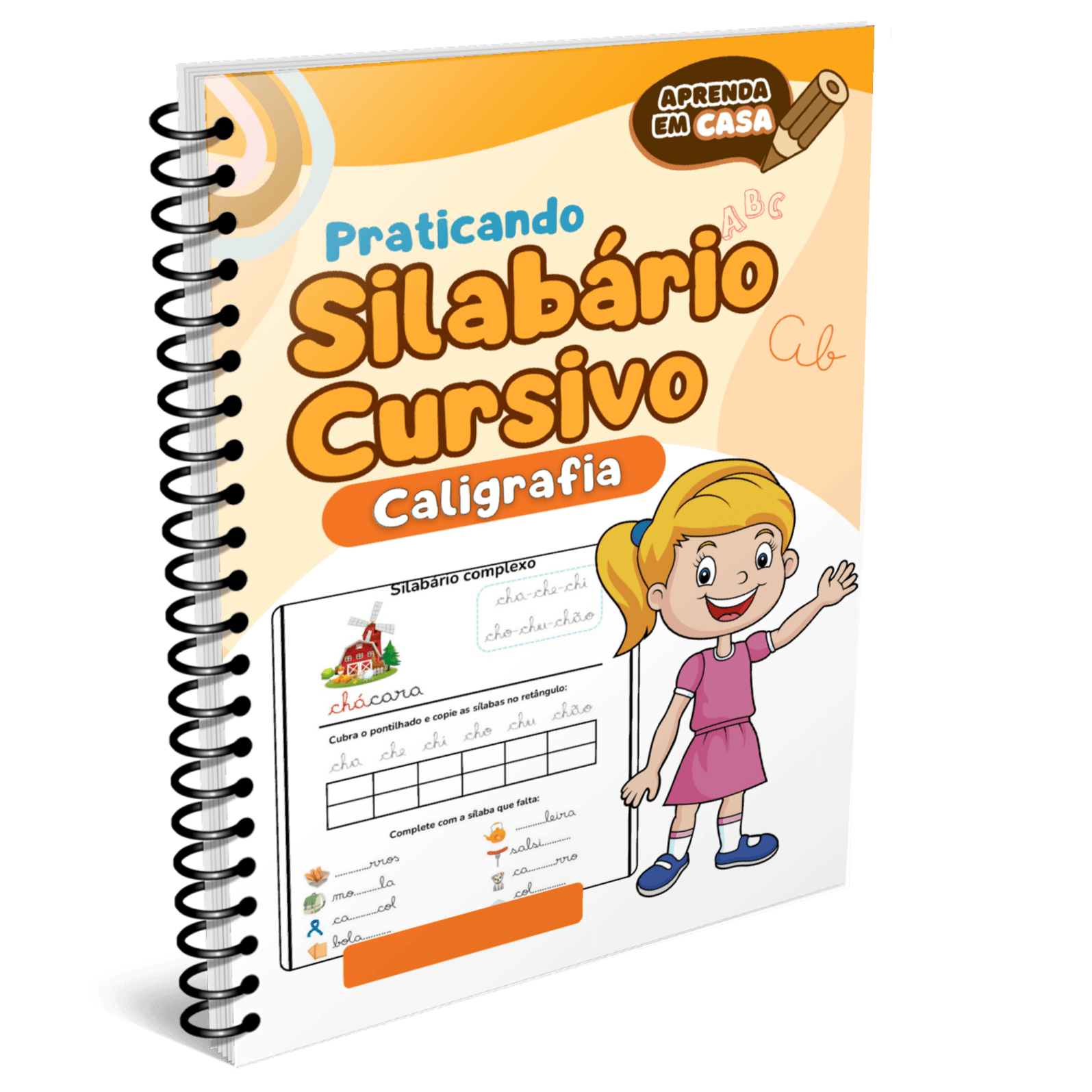 Capa do Silabário Cursivo